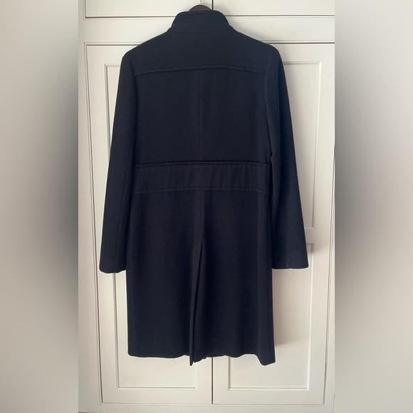 Escada sport women’s wool/ cashmere black coat size 38 (M US) - Picture 7 of 10